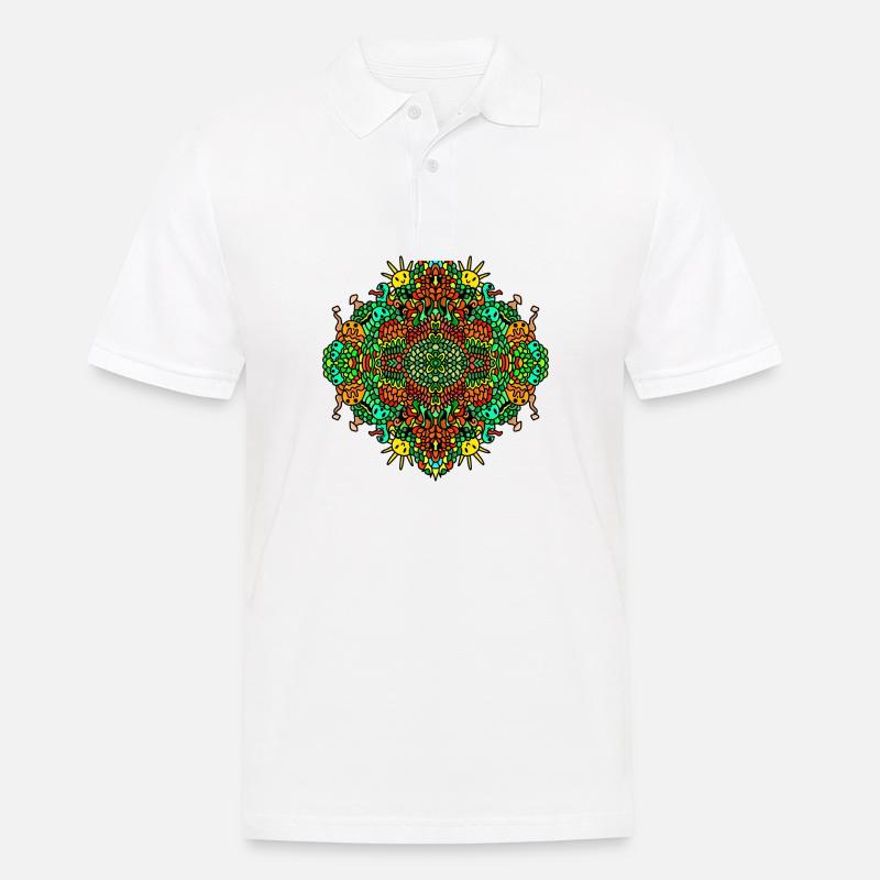 Couleurs d'été - Polo Homme - blanc