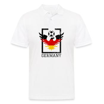 Équipe nationale allemande de football - Polo Homme - blanc - Devant - Kai (181cm)