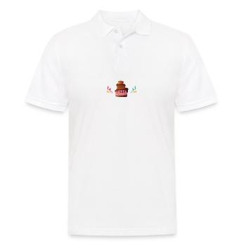 Es ist mein geburtstag - Birthday - Männer Poloshirt - Weiß - Vorne - Kai (181cm)
