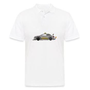 Safety Car Racing Car Racing Car - Men's Polo Shirt - white - Front - Kai (181cm)