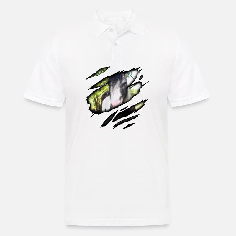 Tinker in mir - Männer Poloshirt - Weiß