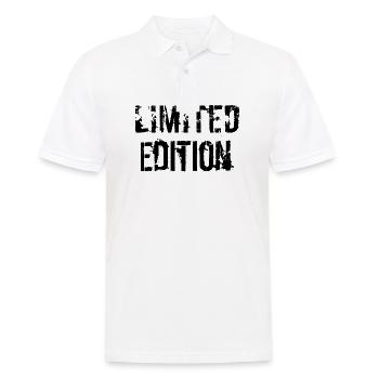 Limited Edition - Männer Poloshirt - Weiß - Vorne - Kai (181cm)