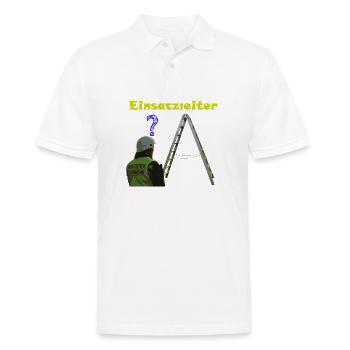 Einsatzleiter Feuerwehr - Männer Poloshirt - Weiß - Vorne - Kai (181cm)