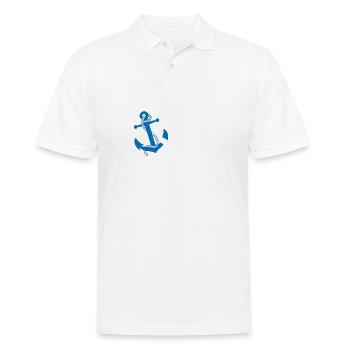 Ancre Infinity - Polo Homme - blanc - Devant - Kai (181cm)