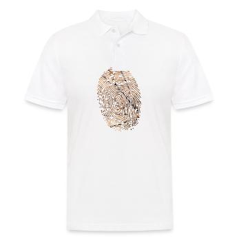 Bois d'empreintes digitales - Polo Homme - blanc - Devant - Kai (181cm)
