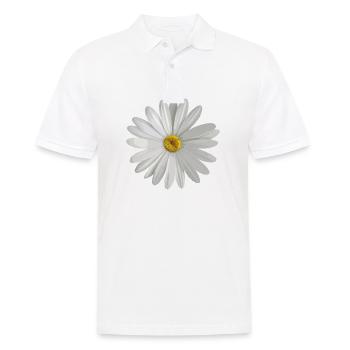 Marguerites - Polo Homme - blanc - Devant - Kai (181cm)