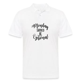 dictons drôles - Polo Homme - blanc - Devant - Kai (181cm)