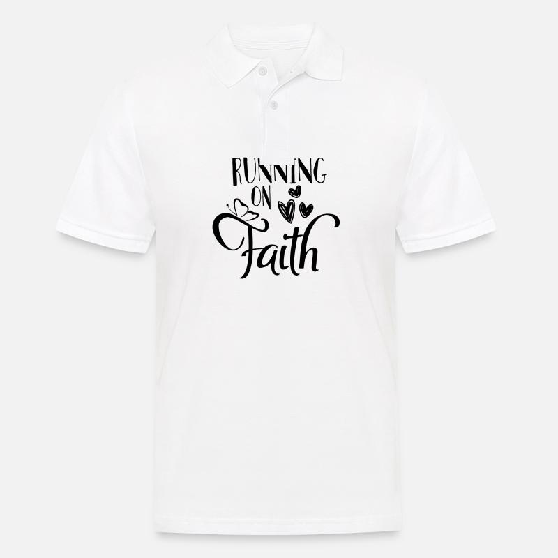 Sprüche - Männer Poloshirt - Weiß