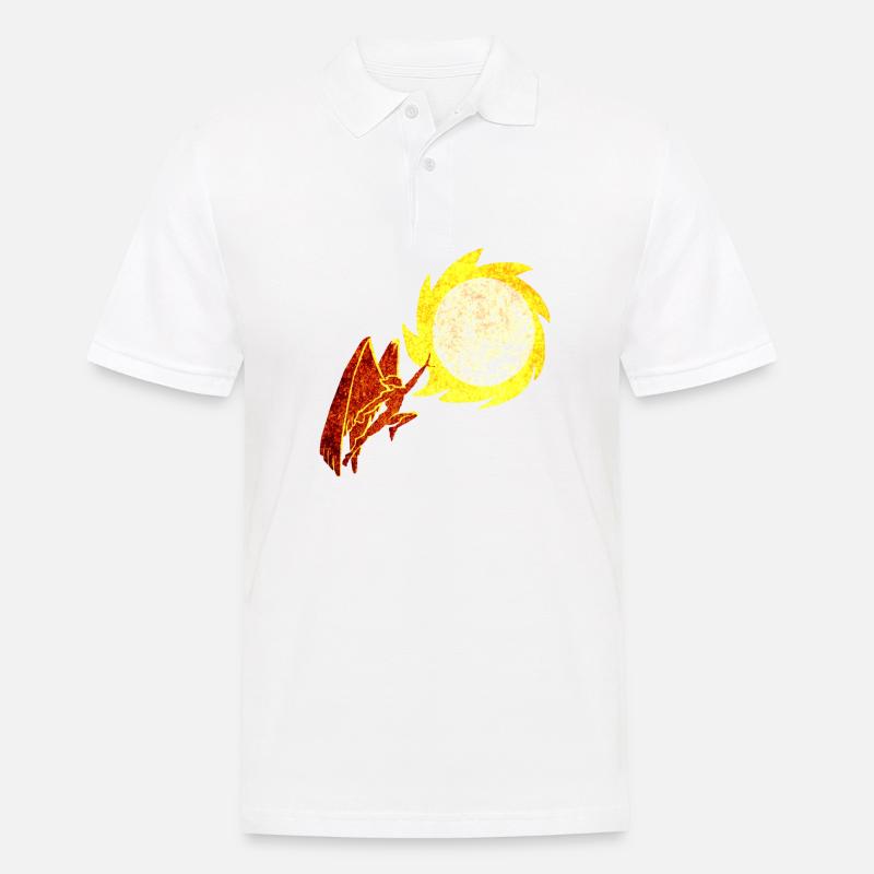 Icarus2 - Männer Poloshirt - Weiß