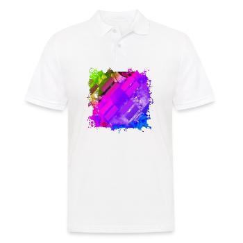 Hip Hop Rap DJ - Männer Poloshirt - Weiß - Vorne - Kai (181cm)