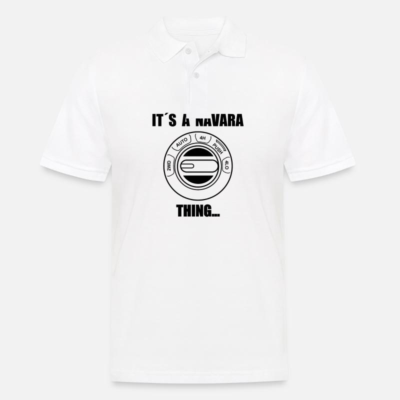 C'est une chose de Navara - Polo Homme - blanc