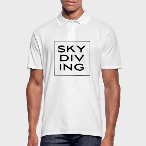 SKY DIV ING Black - Männer Poloshirt