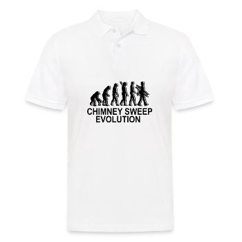 Schornsteinfeger - Männer Poloshirt - Weiß - Vorne - Kai (181cm)
