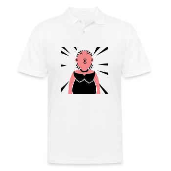 Chanteuse d’opéra / Fat Lady Sings (2c) - Polo Homme - blanc - Devant - Kai (181cm)