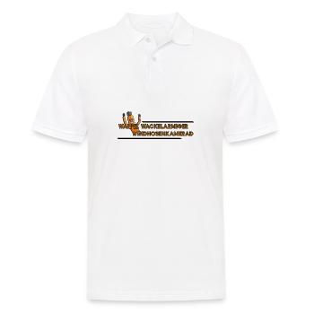 Wappel Wackelarmiger Windhosenkamerad - Männer Poloshirt - Weiß - Vorne - Kai (181cm)