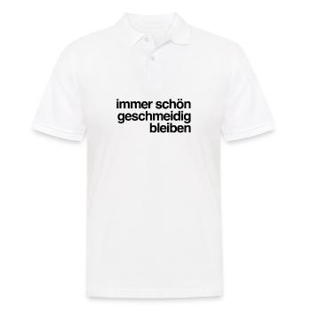reste toujours souple - Polo Homme - blanc - Devant - Kai (181cm)
