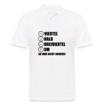 Ossi bemme Geschenk DDR Ostdeutschland - Männer Poloshirt - Weiß - Vorne - Kai (181cm)