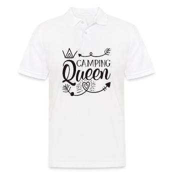 Camping Queen - Polo Homme - blanc - Devant - Kai (181cm)