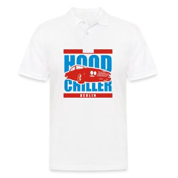 Low Rider Hood Chiller Berlin - Men's Polo Shirt - white - Front - Kai (181cm)