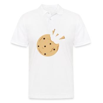 Biscuits mordus Cadeau - Polo Homme - blanc - Devant - Kai (181cm)