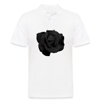 Black rose - Men's Polo Shirt - white - Front - Kai (181cm)