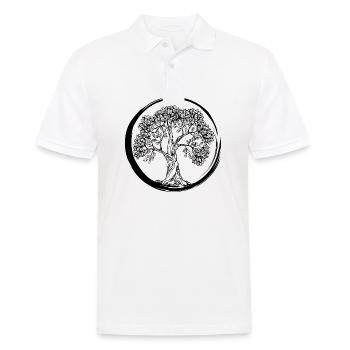 Zen - Polo Homme - blanc - Devant - Kai (181cm)