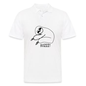 sleeping sloth - Men's Polo Shirt - white - Front - Kai (181cm)