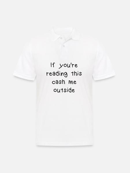 cashme - Männer Poloshirt - Weiß