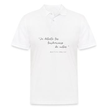 Lendemain de cuite - Polo Homme - blanc - Devant - Kai (181cm)