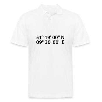 Kassel coordinates - Men's Polo Shirt - white - Front - Kai (181cm)