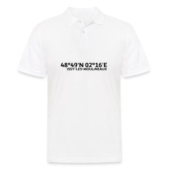 Issy-les-Moulineaux Coordinates - Men's Polo Shirt - white - Front - Kai (181cm)