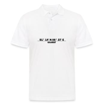 Coordonnées Kaarst - Polo Homme - blanc - Devant - Kai (181cm)