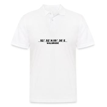 Walsrode coordinates - Men's Polo Shirt - white - Front - Kai (181cm)