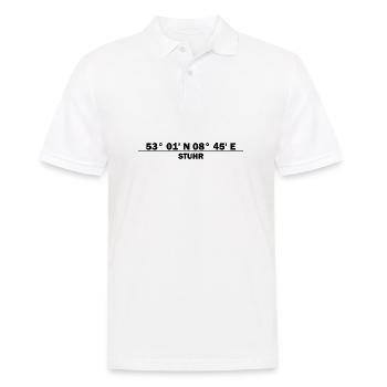 Coordonnées Stuhr - Polo Homme - blanc - Devant - Kai (181cm)