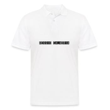 Reggio Calabria Flughafentafel - Männer Poloshirt - Weiß - Vorne - Kai (181cm)