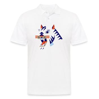 chinese, asian, china, japanese, japan, cute - Männer Poloshirt - Weiß - Vorne - Kai (181cm)