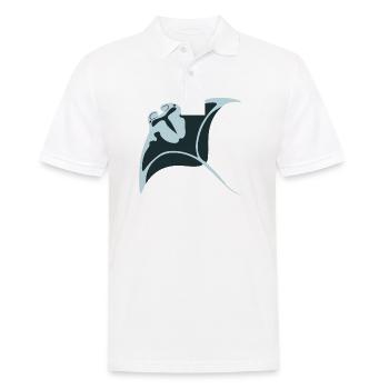 Meerestiere - Männer Poloshirt - Weiß - Vorne - Kai (181cm)