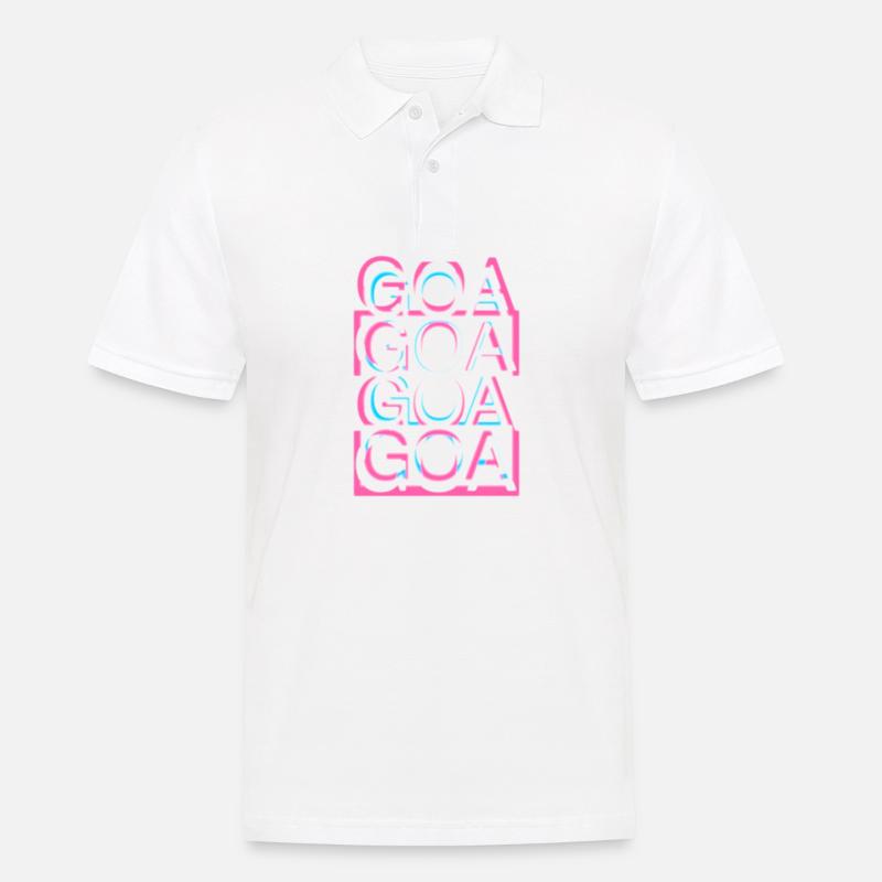 GOA GOA GOA GOA - Polo Homme - blanc