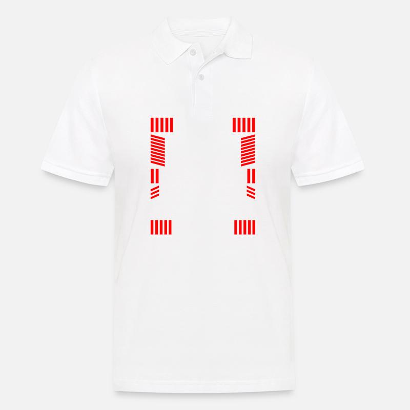 Geschenkidee lustiger Spruch - Männer Poloshirt - Weiß