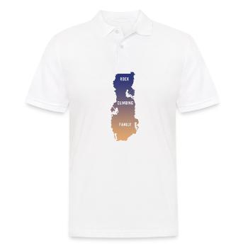 Kletter Familie - Männer Poloshirt - Weiß - Vorne - Kai (181cm)
