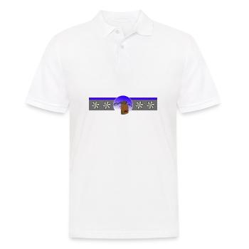 Schweiz Schweizer Murmeltier Edelweiss Geschenk - Männer Poloshirt - Weiß - Vorne - Kai (181cm)