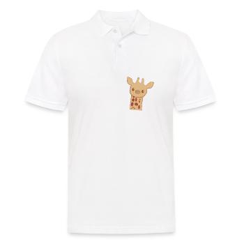 Girafe - Girafes - Fan de girafe - Soyez vous-même - Polo Homme - blanc - Devant - Kai (181cm)