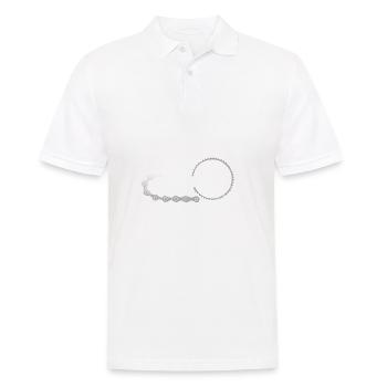 Vélo cadeau vélo de sport vélo de route - Polo Homme - blanc - Devant - Kai (181cm)