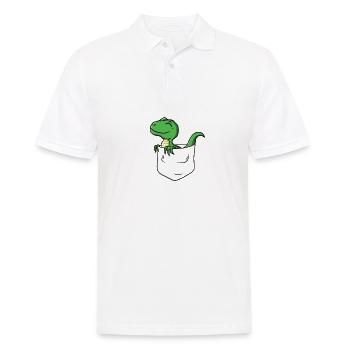 Mignon poche poitrine Dino - Polo Homme - blanc - Devant - Kai (181cm)