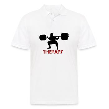 Gymnastique de musculation de musculation de levage - Polo Homme - blanc - Devant - Kai (181cm)