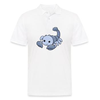 Scorpion signe astrologique Scorpion - Polo Homme - blanc - Devant - Kai (181cm)