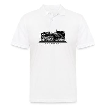 Feldberg - Männer Poloshirt - Weiß - Vorne - Kai (181cm)
