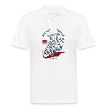 Ruhrpott - Sur le charbon Né - Polo Homme - blanc - Devant - Kai (181cm)