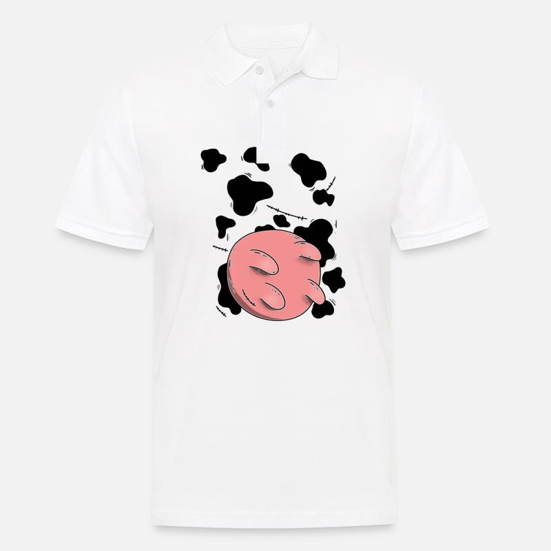Ko yver design - Herre poloshirt - hvid
