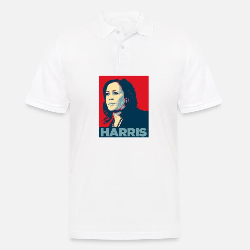 Kamala Harris 2020 - Männer Poloshirt - Weiß